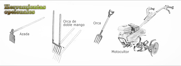 Herramientas opcionales