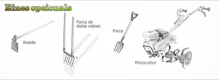 Herramientas opcionales